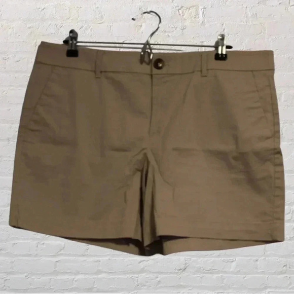 Ann Taylor Factory Khaki Shorts - Picture 1 of 3